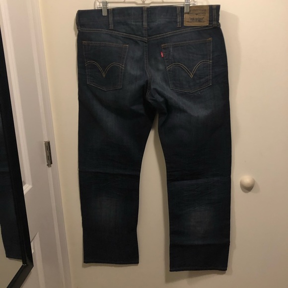 Blue Men’s Levi’s Denim Jeans - Picture 2 of 4